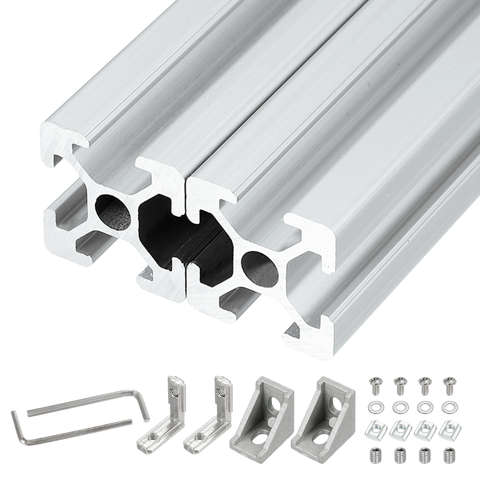 V Slot Aluminum Extrusion - 2 ensembles de profilés en aluminium