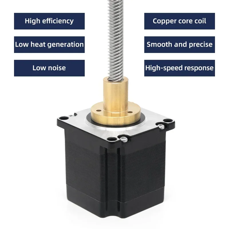 Lead Screw Stepper - Moteur pas à pas linéaire hybride