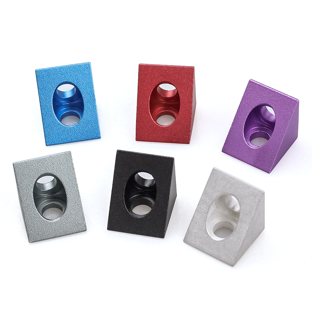 V Slot Aluminum Extrusion - Connecteur d'angle à fente en V,