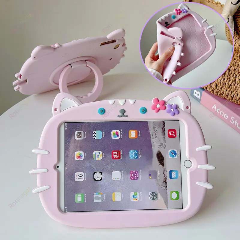 3D Printing Housing - Coque 3D Chat Mignon pour iPad