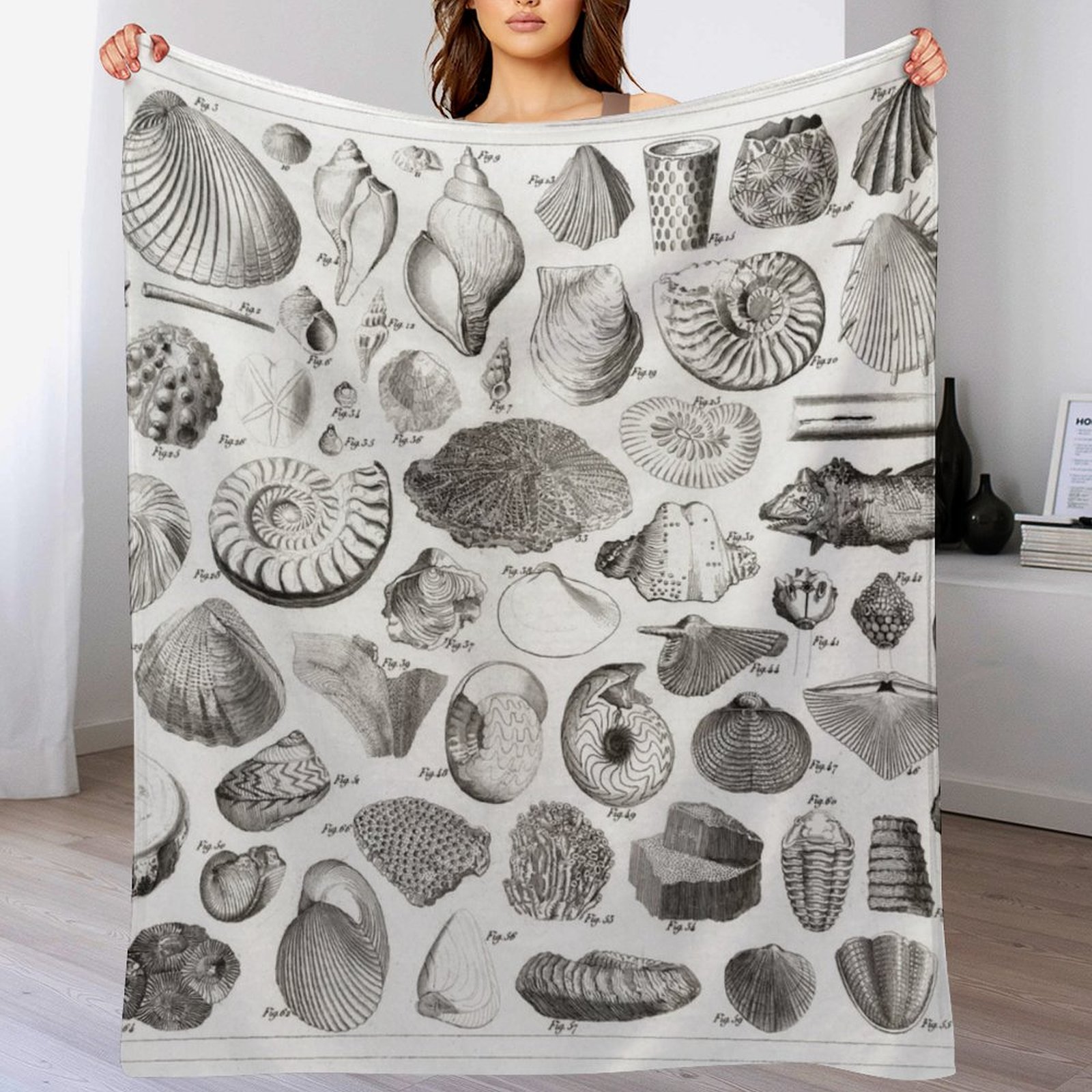 3D Printing Diagram - Couverture douce et respirante avec diagramme