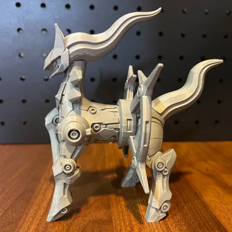 3D Printing Yourself - Modèle de style mecha Arceus imprimé