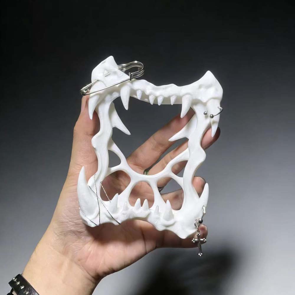 3D Printing Housing - Cadre photo gothique tête de mort