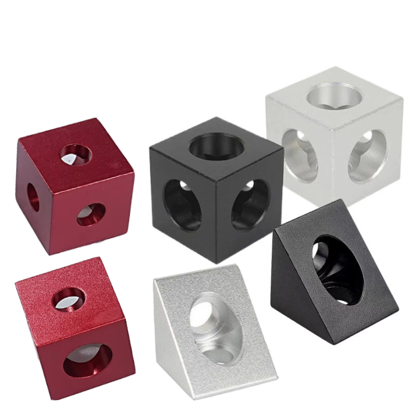 V Slot Aluminum Extrusion - Connecteur d'angle à 90 degrés en
