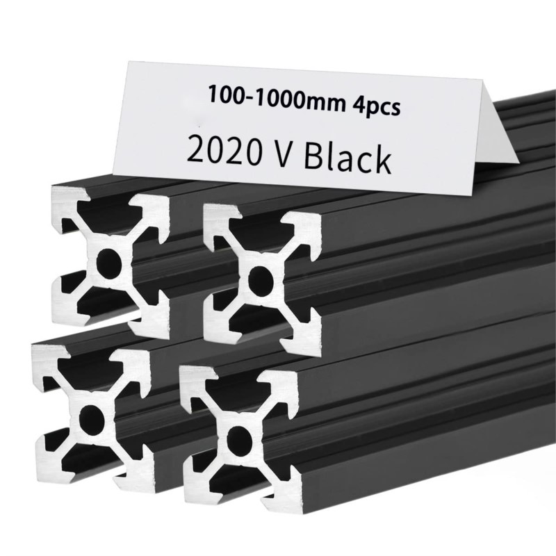 V Slot Aluminum Extrusion - 1/4 pièces 2020 v-slot 2020V norme