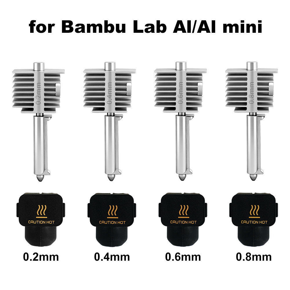 3D Printing Nozzle - Accessoires d'impression 3D A1/A1 Mini, Kit