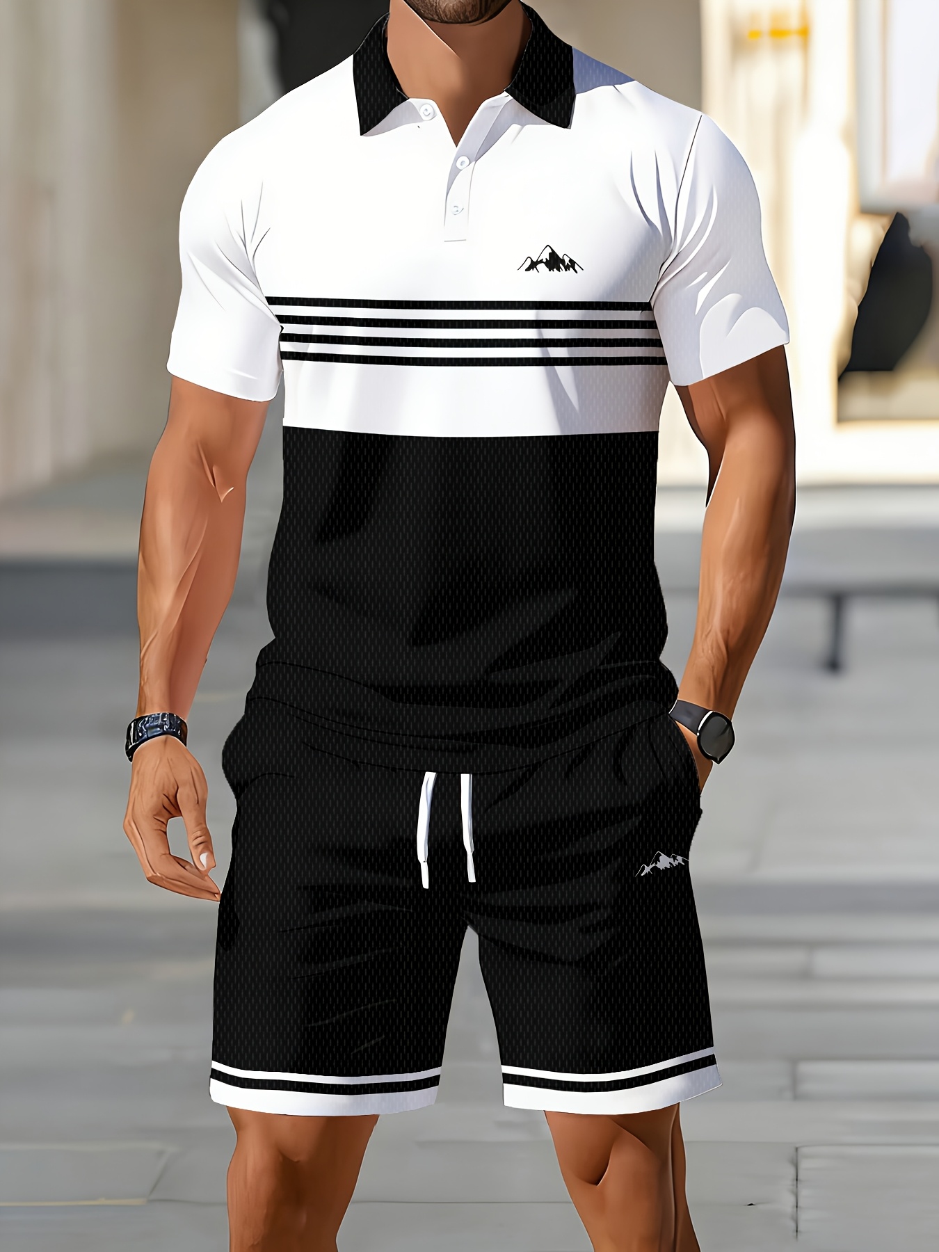 3D Printing Design Free - Ensemble de polos pour hommes été