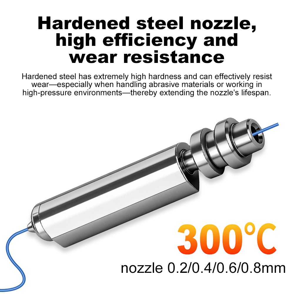 3D Printing Nozzle - Buse bimétallique améliorée pour Anycubic Kobra