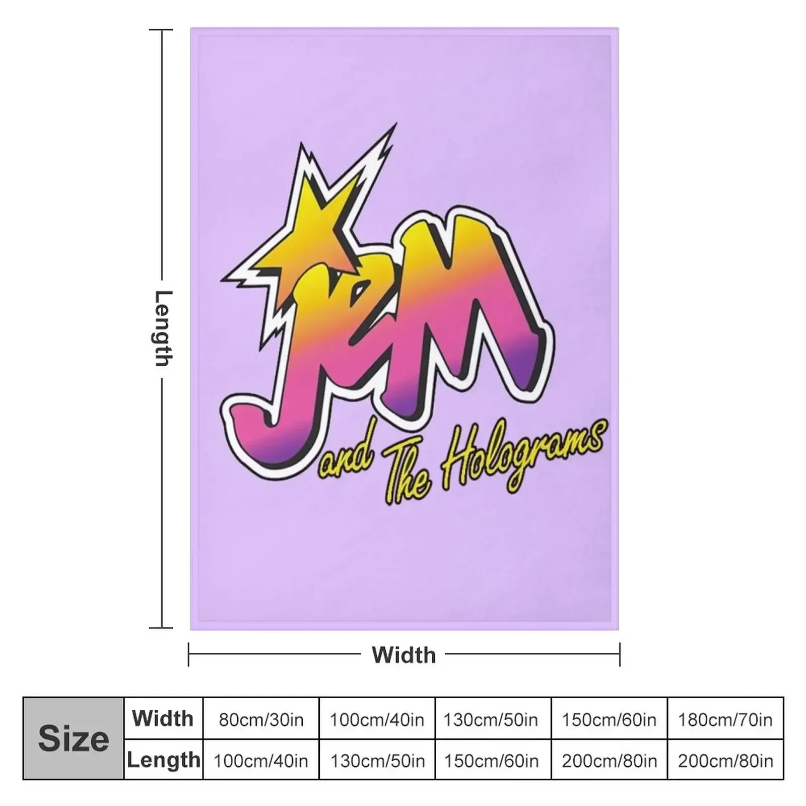 Couverture en flanelle Jem and - 3D Printing Hologram avis et prix