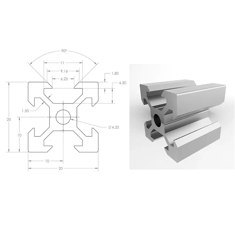 Openbuilds – profil en alumini - V Slot Aluminum Extrusion avis et prix