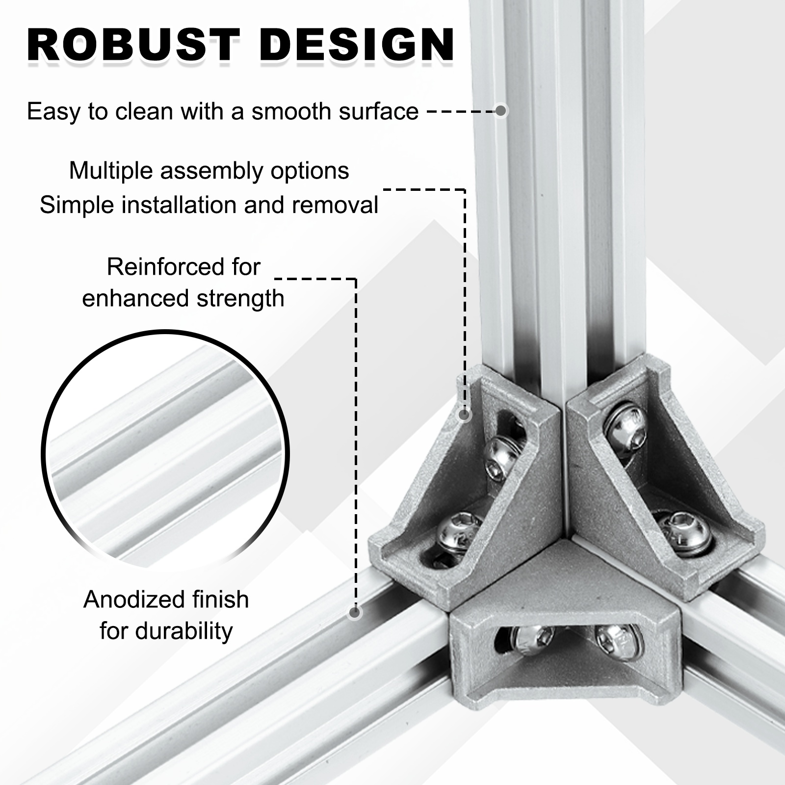 2 ensembles de profilés en alu - V Slot Aluminum Extrusion avis et prix