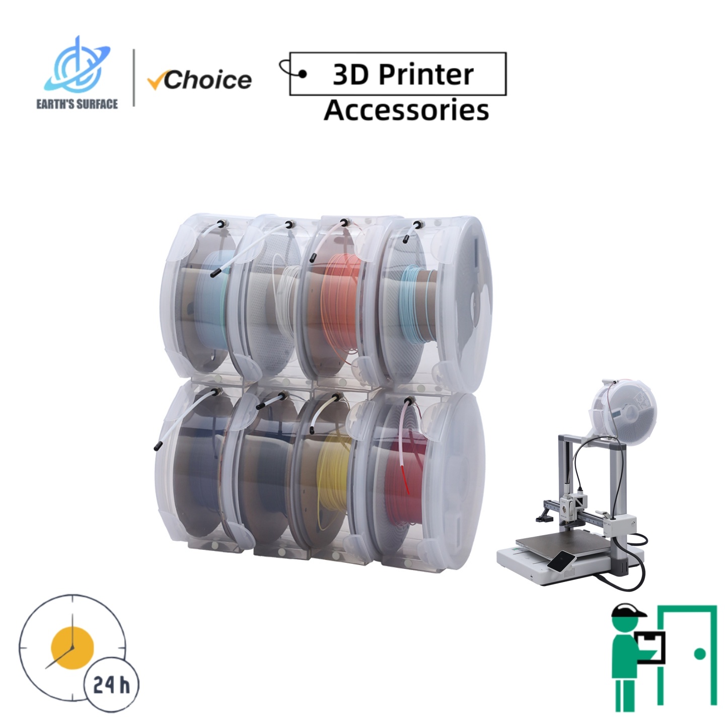 EARTH'S SURFACE Boîte de stock - 3D Printing Housing avis et prix