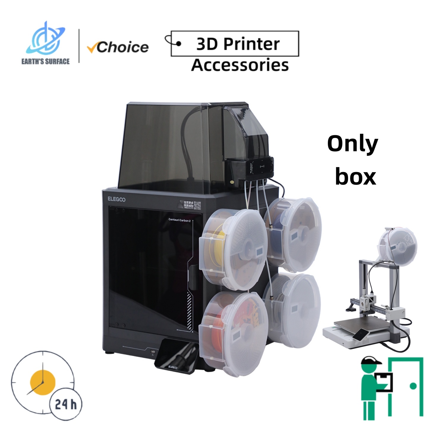 EARTH'S SURFACE Boîte de stock - 3D Printing Housing avis et prix