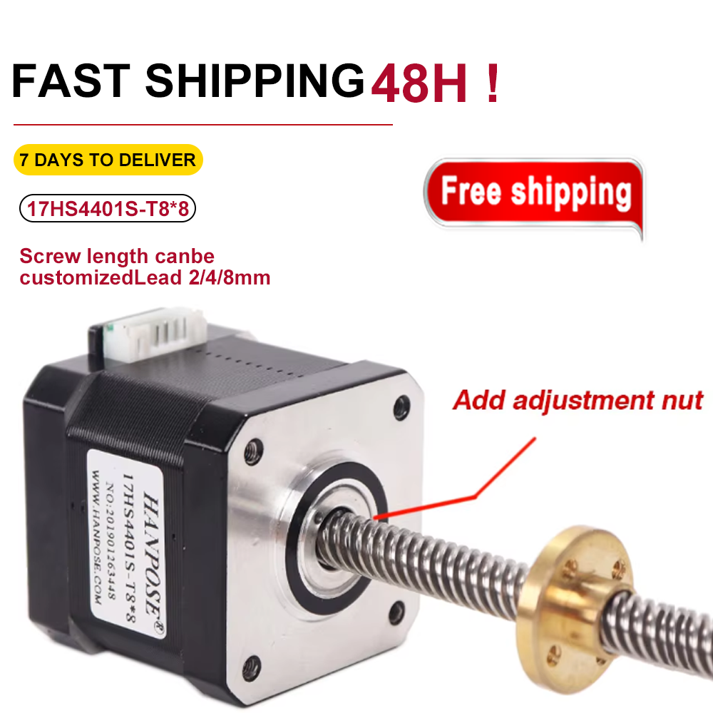 Moteur pas à pas Nema17 à vis, - Lead Screw Stepper avis et prix