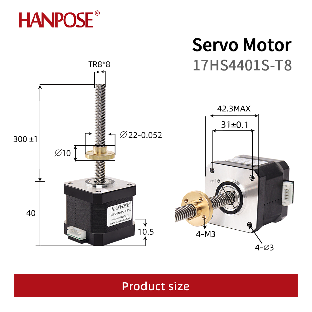 Moteur pas à pas Nema17 à vis, - Lead Screw Stepper avis et prix