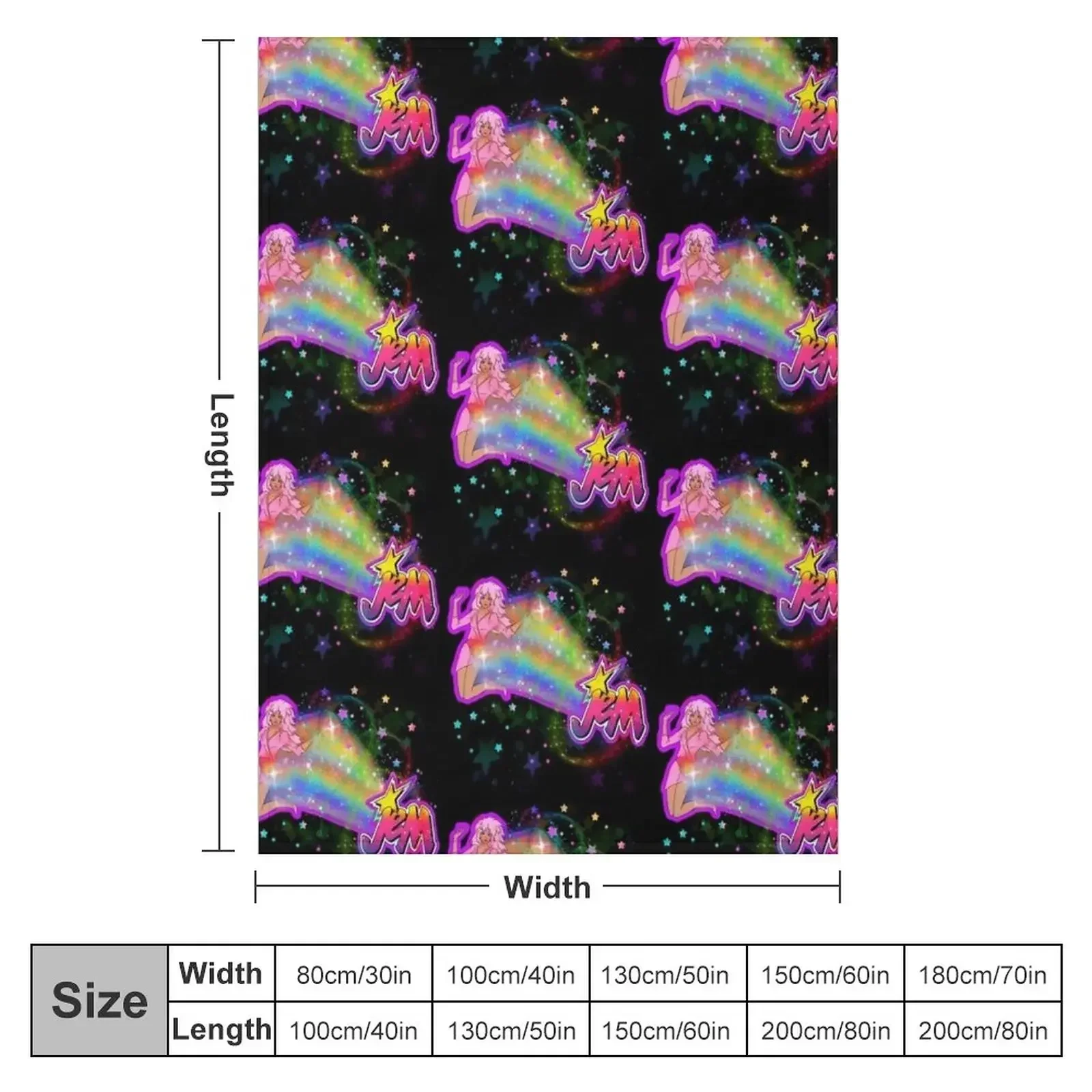 Couverture décorative arc-en-c - 3D Printing Hologram avis et prix
