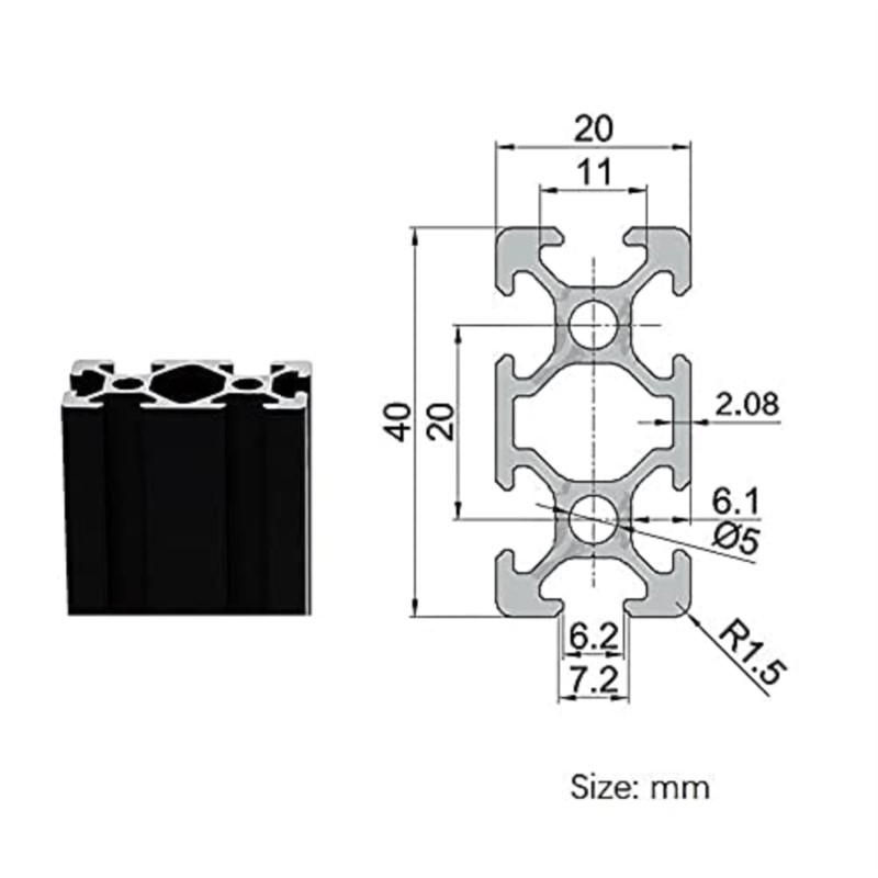 Extrusion de profilés en alumi - V Slot Aluminum Extrusion avis et prix