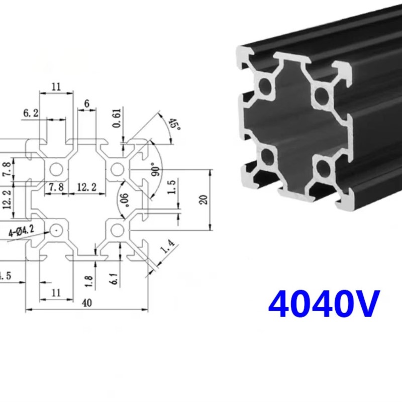 Extrusion de profilé en alumin - V Slot Aluminum Extrusion avis et prix