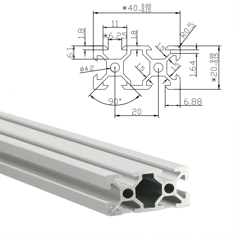 Profilés d'extrusion d'alumini - V Slot Aluminum Extrusion avis et prix