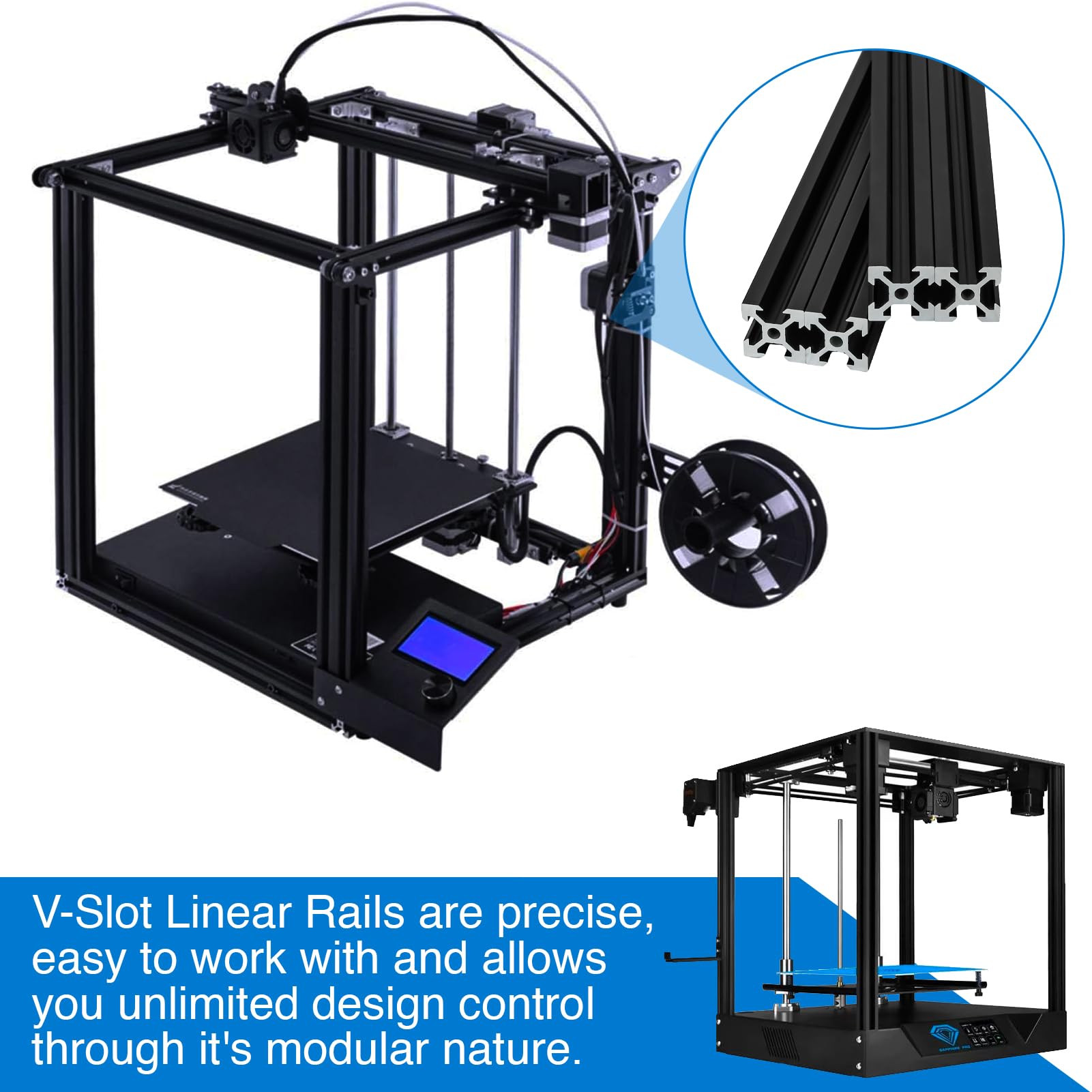 Profilé en aluminium à rainure - V Slot Aluminum Extrusion avis et prix