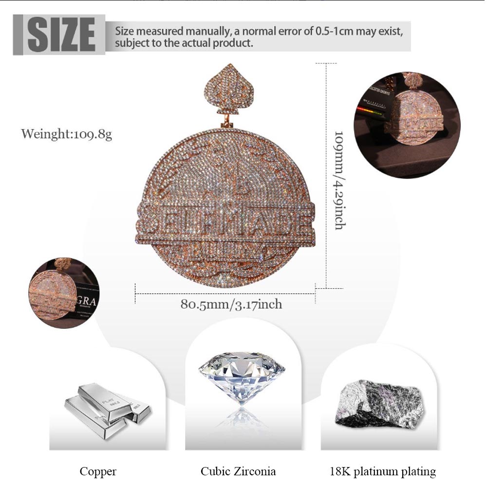 Pendentif « Self Made » plaqué - 3D Printing Jewellery avis et prix